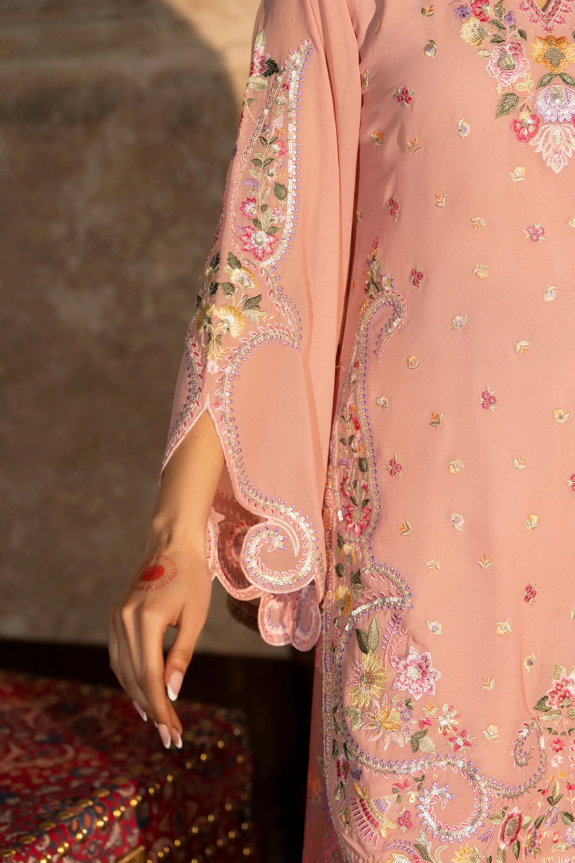 Karma - Saj Dhaj - F-524 Baby Pink