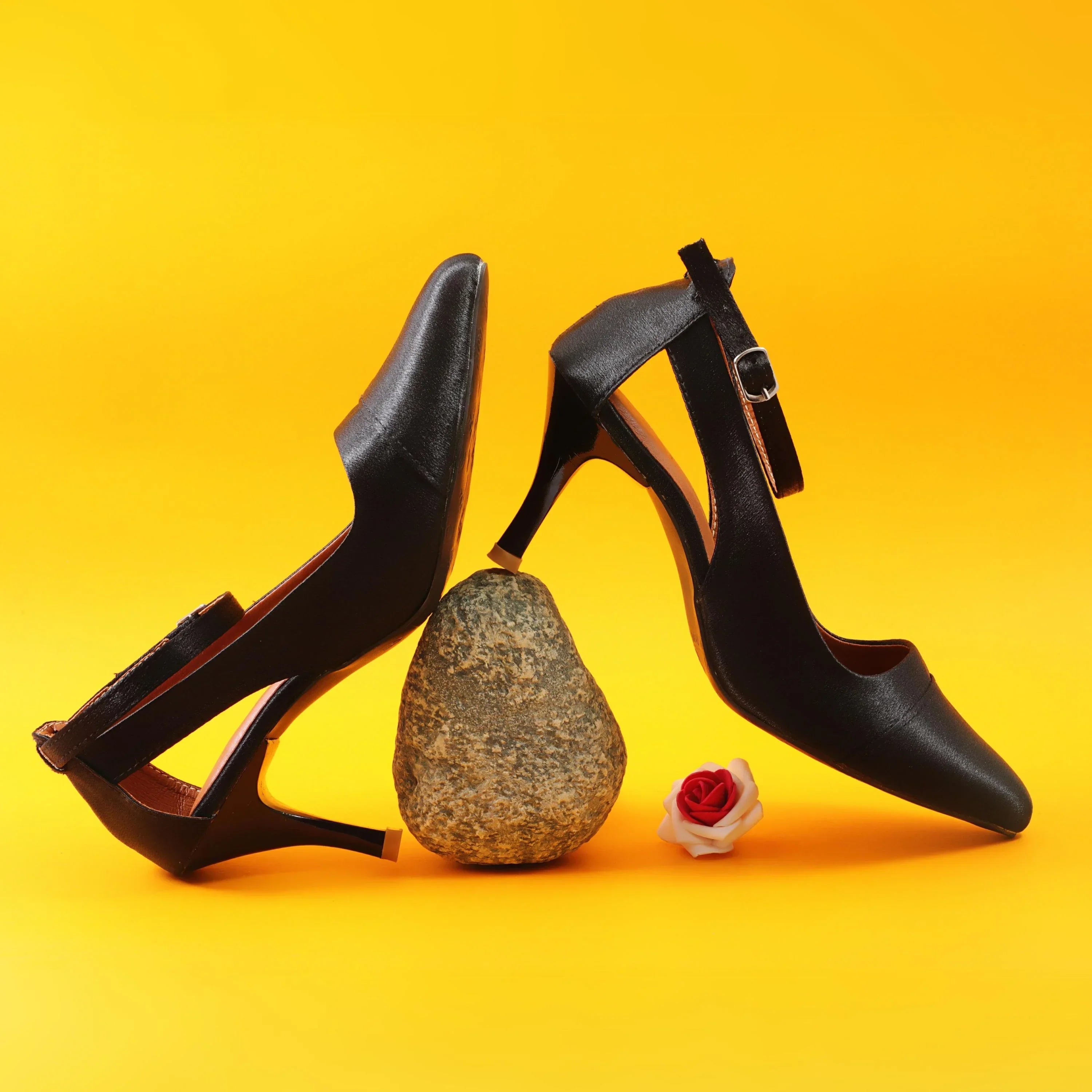 Sottile Black women stiletto heels