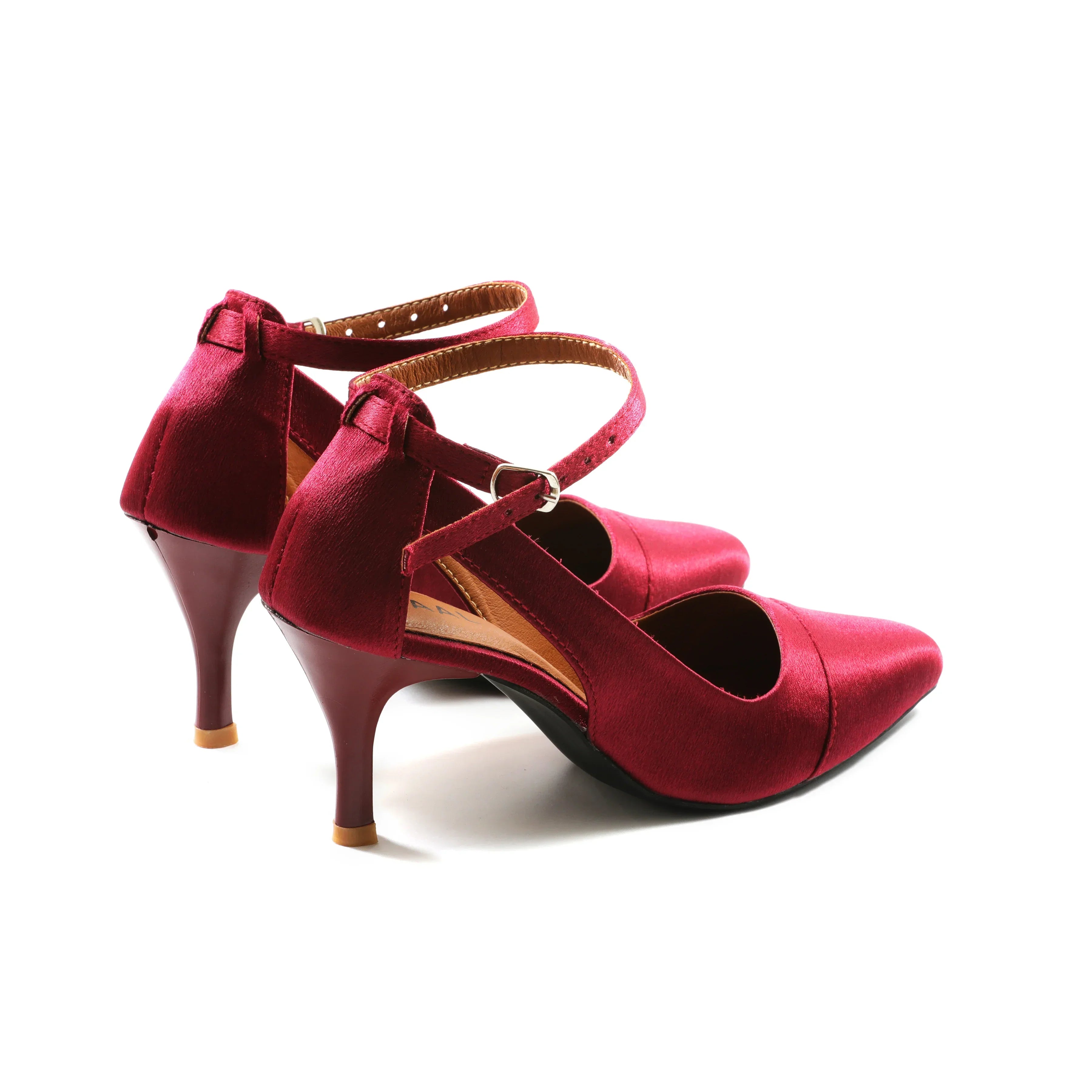 Sottile Maroon women stiletto heels