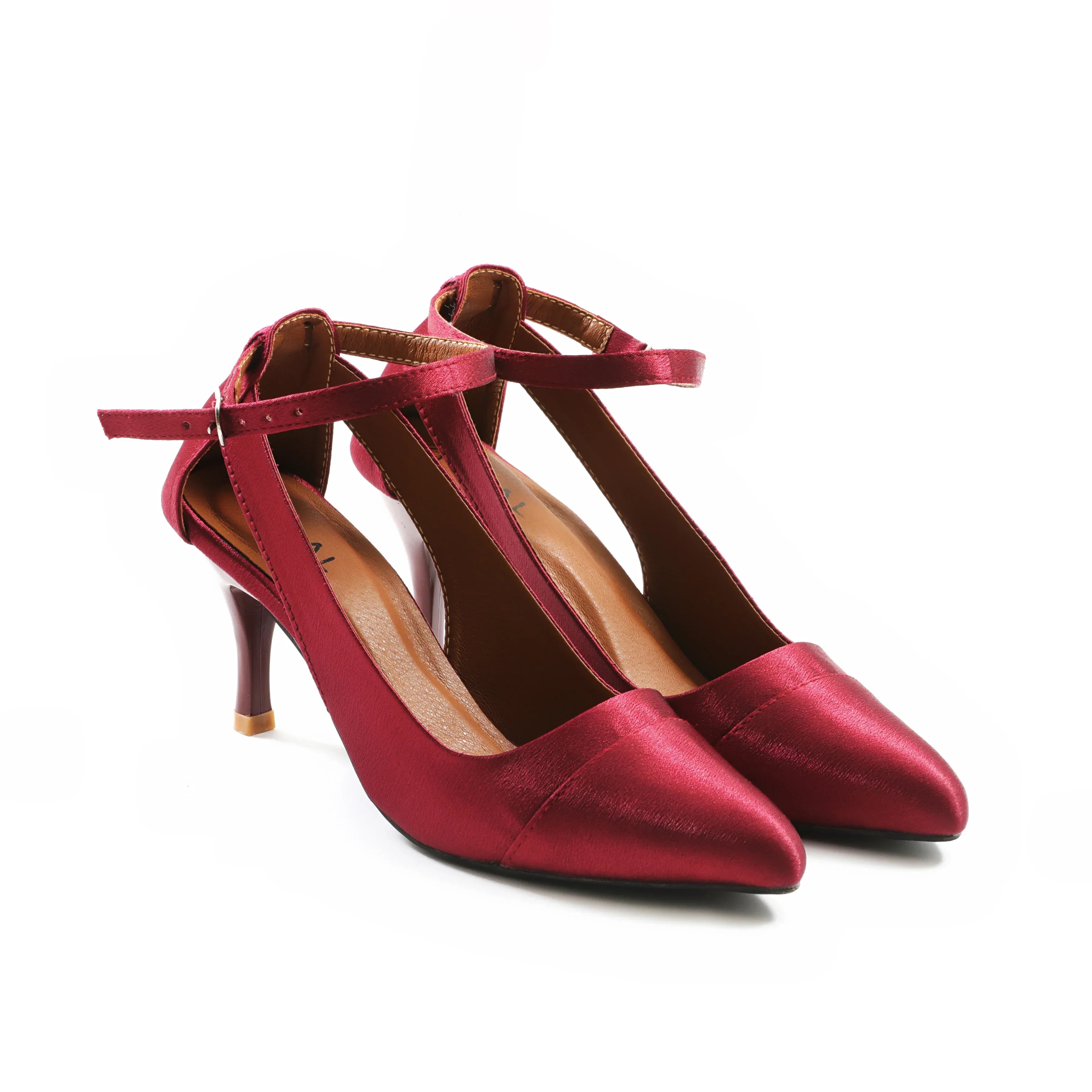 Sottile Maroon women stiletto heels